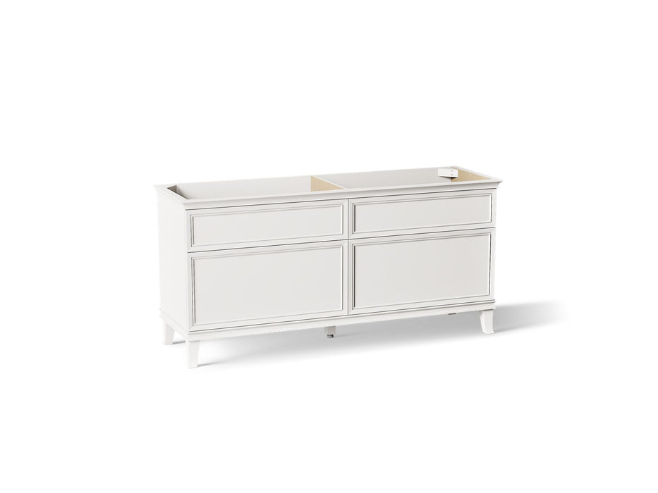 KOHLER K-29482 Artifacts 72" bathroom vanity cabinet, linen white