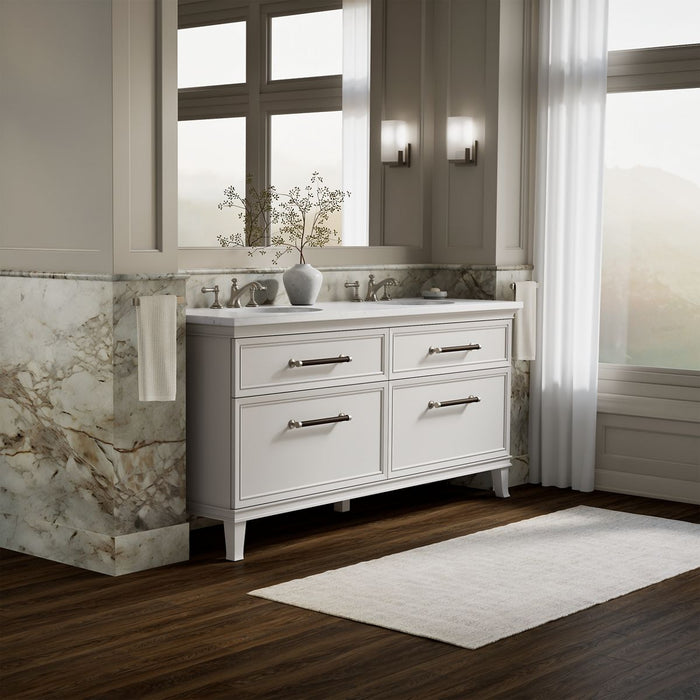 KOHLER K-29482 Artifacts 72" bathroom vanity cabinet, linen white - view 4