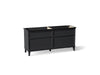 KOHLER K-29482 Artifacts 72" bathroom vanity cabinet, slate grey