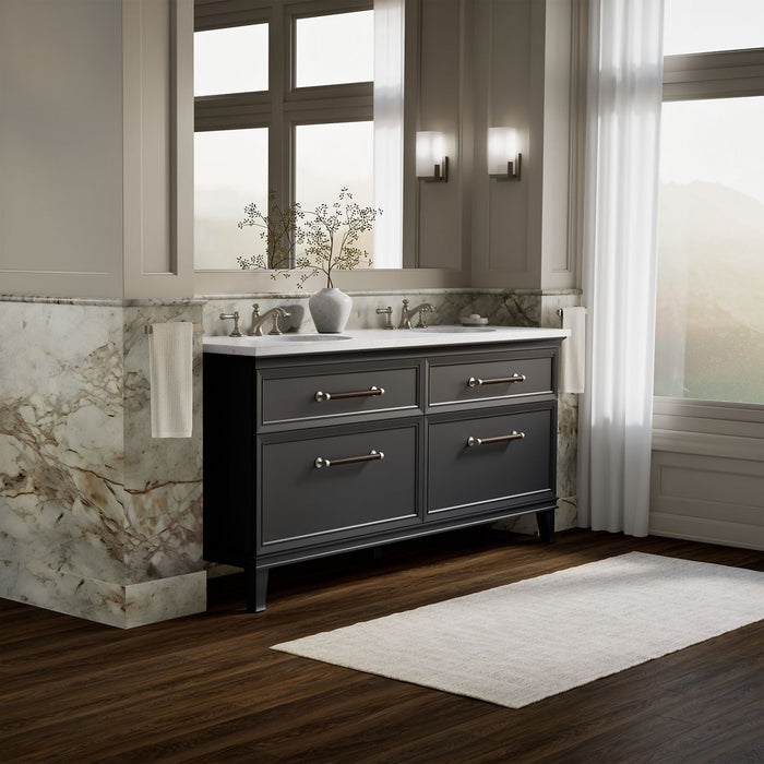 KOHLER K-29482 Artifacts 72" bathroom vanity cabinet, slate grey - view 3