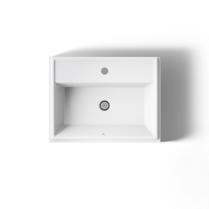KOHLER K-2991-1 Tresham 21-3/4" rectangular drop-in bathroom sink, white - view 3