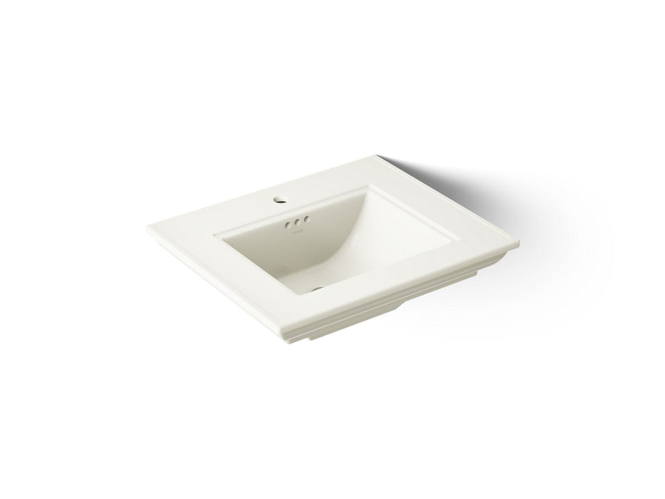 KOHLER K-29999-1 Memoirs 25" pedestal/console table bathroom sink, biscuit