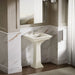 KOHLER K-29999-1 Memoirs 25" pedestal/console table bathroom sink, biscuit - view 3