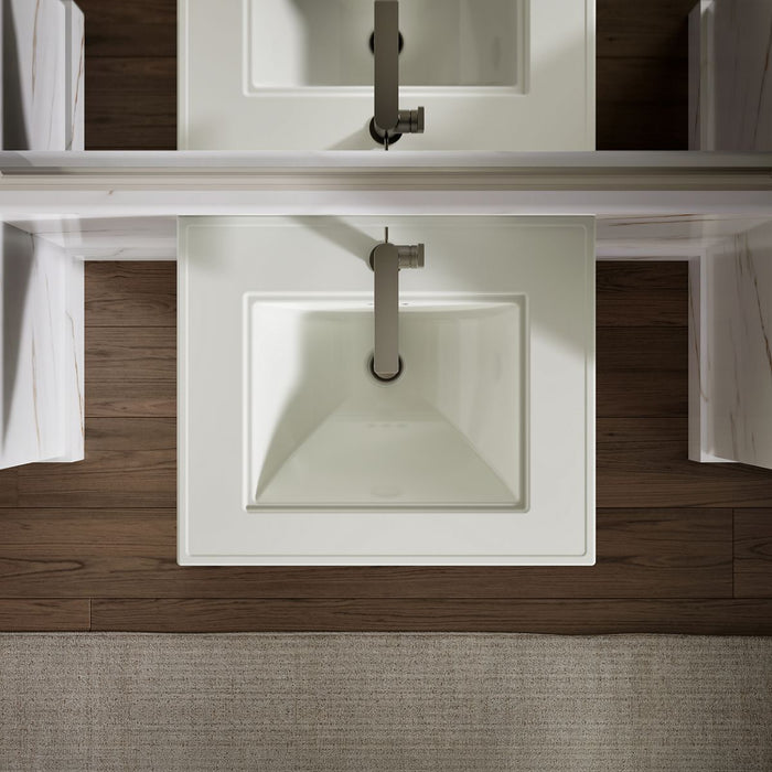 KOHLER K-29999-1 Memoirs 25" pedestal/console table bathroom sink, dune - view 2