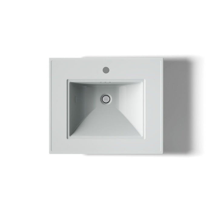 KOHLER K-29999-1 Memoirs 25" pedestal/console table bathroom sink, ice grey - view 5