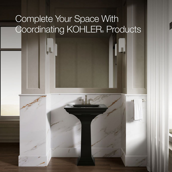 KOHLER K-29999-4 Memoirs 25" pedestal/console table bathroom sink