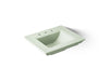 KOHLER K-29999-8 Memoirs 25" pedestal/console table bathroom sink, aspen green