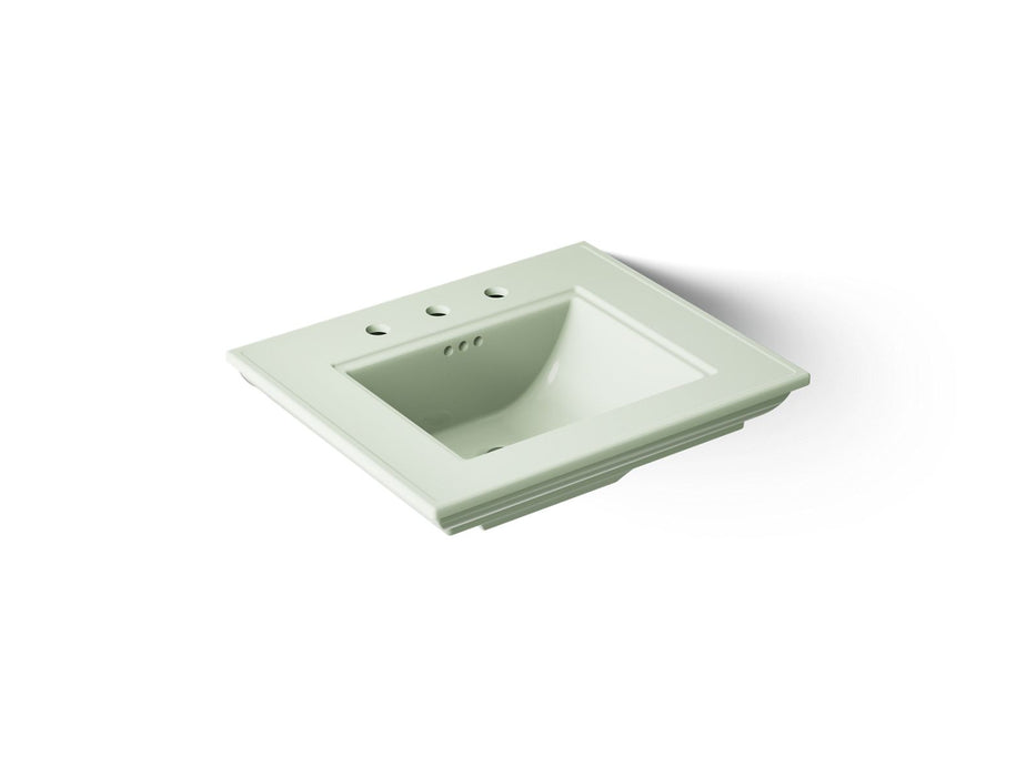 KOHLER K-29999-8 Memoirs 25" pedestal/console table bathroom sink, aspen green