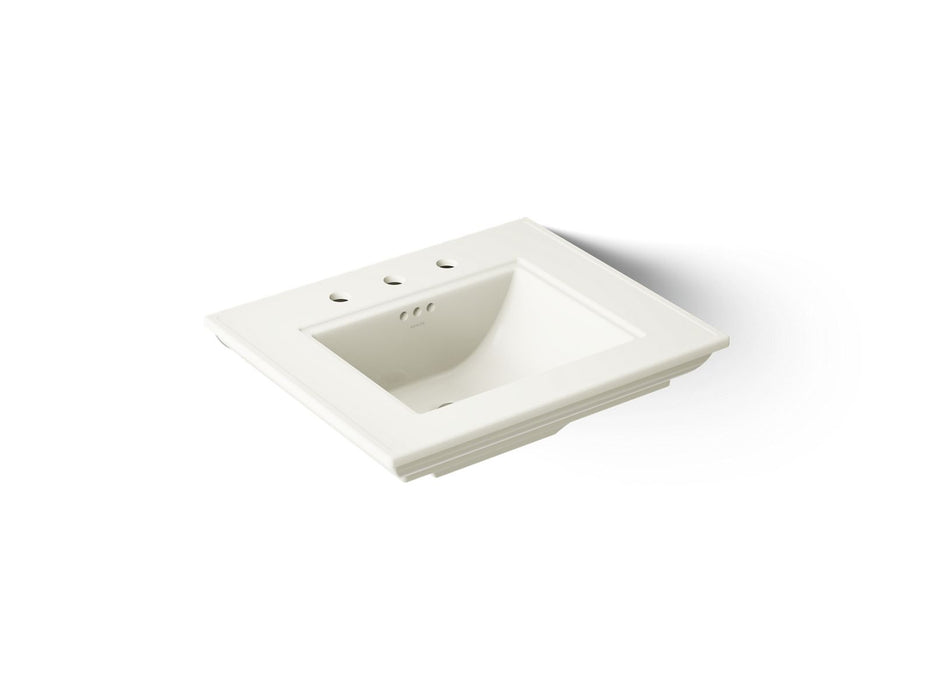 KOHLER K-29999-8 Memoirs 25" pedestal/console table bathroom sink, biscuit