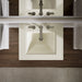 KOHLER K-29999-8 Memoirs 25" pedestal/console table bathroom sink, biscuit - view 3