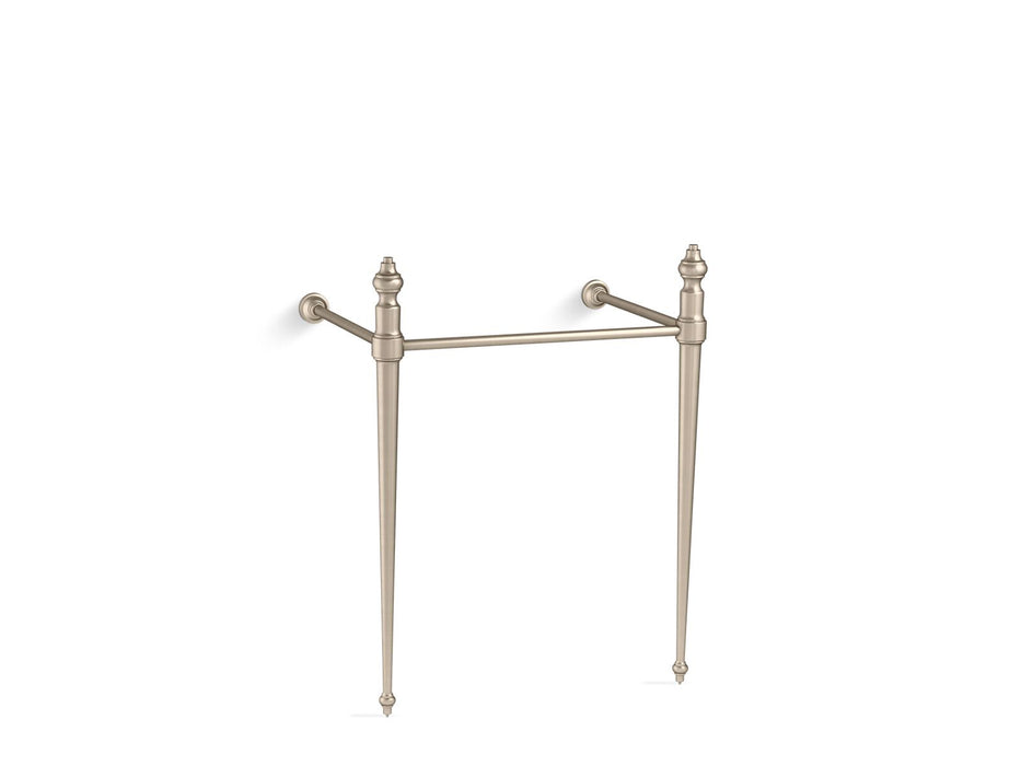 KOHLER K-30003 Console table legs for K-2269 Memoirs sink, vibrant brushed bronze