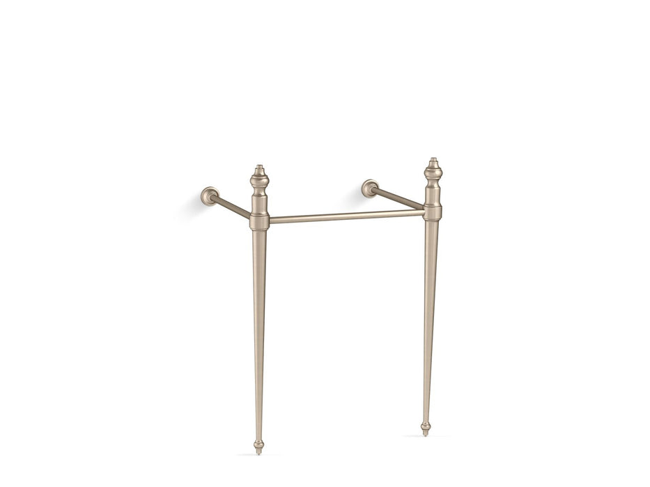 KOHLER K-30009 Console table legs for K-2239 Memoirs sink, vibrant brushed bronze