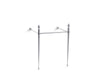 KOHLER K-30010 Console table legs for K-2259 Memoirs sink, polished chrome