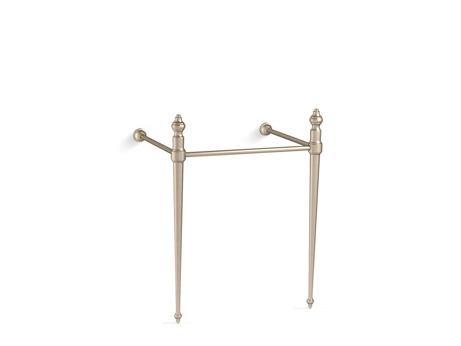 KOHLER K-30010 Console table legs for K-2259 Memoirs sink, vibrant brushed bronze