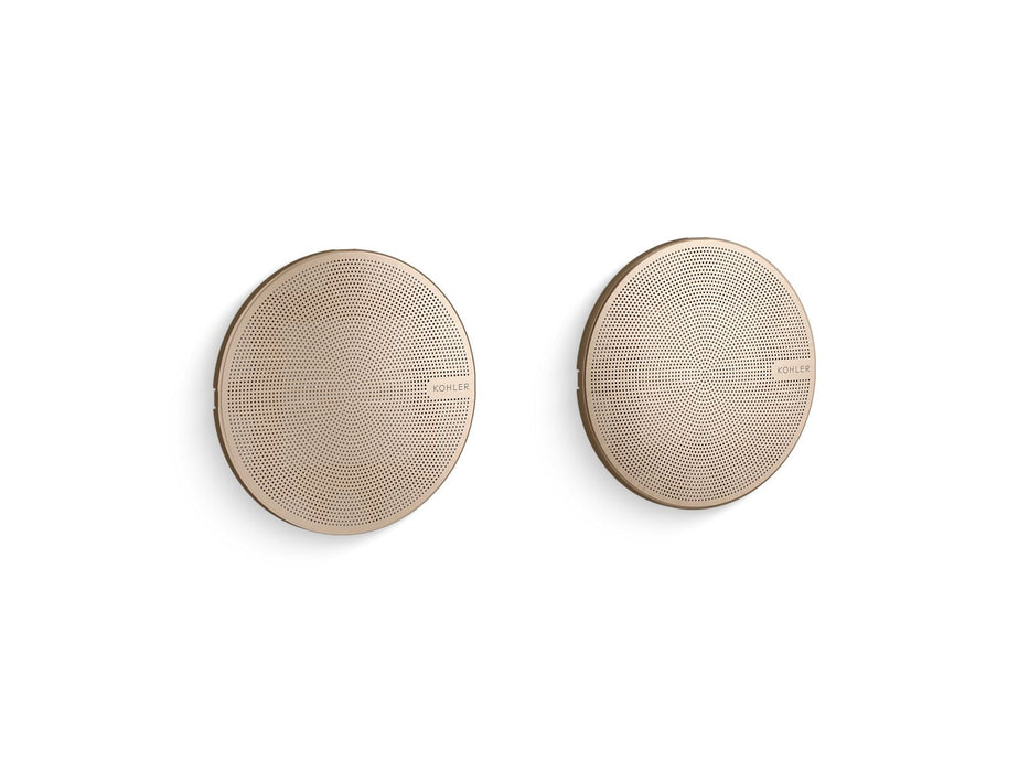 KOHLER K-30318 SoundTile Shower speakers, vibrant brushed bronze