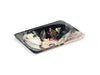 KOHLER K-30334-DM1 Dutchmaster 21-1/4" rectangular drop-in bathroom sink, no overflow, blush floral