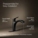 KOHLER K-30468 Rival Pull-out kitchen sink faucet with two-function sprayhead, matte black - view 5