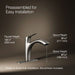 KOHLER K-30468 Rival Pull-out kitchen sink faucet with two-function sprayhead, vibrant stainless - view 5