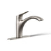 KOHLER K-30470 Rival Single-handle kitchen sink faucet, vibrant stainless - view 4