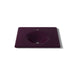 KOHLER K-3048-1 Iron/Impressions 25" Enameled cast iron vanity top with integrated round sink, black plum - view 5