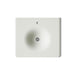 KOHLER K-3048-1 Iron/Impressions 25" Enameled cast iron vanity top with integrated round sink, dune - view 2