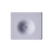 KOHLER K-3048-1 Iron/Impressions 25" Enameled cast iron vanity top with integrated round sink, lavender grey - view 2