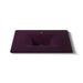 KOHLER K-3049-1 Iron/Impressions 31" Enameled cast iron vanity top with integrated rectangular sink, black plum - view 4
