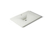 KOHLER K-3049-1 Iron/Impressions 31" Enameled cast iron vanity top with integrated rectangular sink, dune