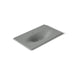 KOHLER K-3051-1 Iron/Impressions 37" Enameled cast iron vanity top with integrated oval sink, basalt - view 3