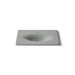 KOHLER K-3051-1 Iron/Impressions 37" Enameled cast iron vanity top with integrated oval sink, basalt - view 5