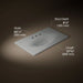 KOHLER K-3051-8 Iron/Impressions 37" Enameled cast iron vanity top with integrated oval sink, basalt - view 3