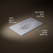 KOHLER K-3051-8 Iron/Impressions 37" Enameled cast iron vanity top with integrated oval sink, lavender grey - view 4