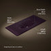 KOHLER K-3053-1 Iron/Impressions 49" Enameled cast iron vanity top with integrated oval sink, black plum - view 4