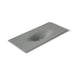 KOHLER K-3053-8 Iron/Impressions 49" Enameled cast iron vanity top with integrated oval sink, basalt - view 3