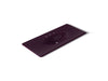 KOHLER K-3053-8 Iron/Impressions 49" Enameled cast iron vanity top with integrated oval sink, black plum
