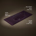 KOHLER K-3053-8 Iron/Impressions 49" Enameled cast iron vanity top with integrated oval sink, black plum - view 4