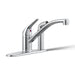 KOHLER K-30615 Jolt Single-handle kitchen sink faucet with side sprayer, polished chrome - view 4