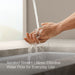 KOHLER K-30619 Jolt Two-handle utility sink faucet with 3/4" threaded GHT spout, polished chrome - view 3