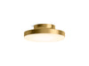 KOHLER K-30624-FMLED Purist 15" flush-mount, brushed moderne brass - view 2