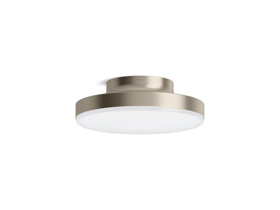 KOHLER K-30624-FMLED Purist 15" flush-mount, brushed nickel