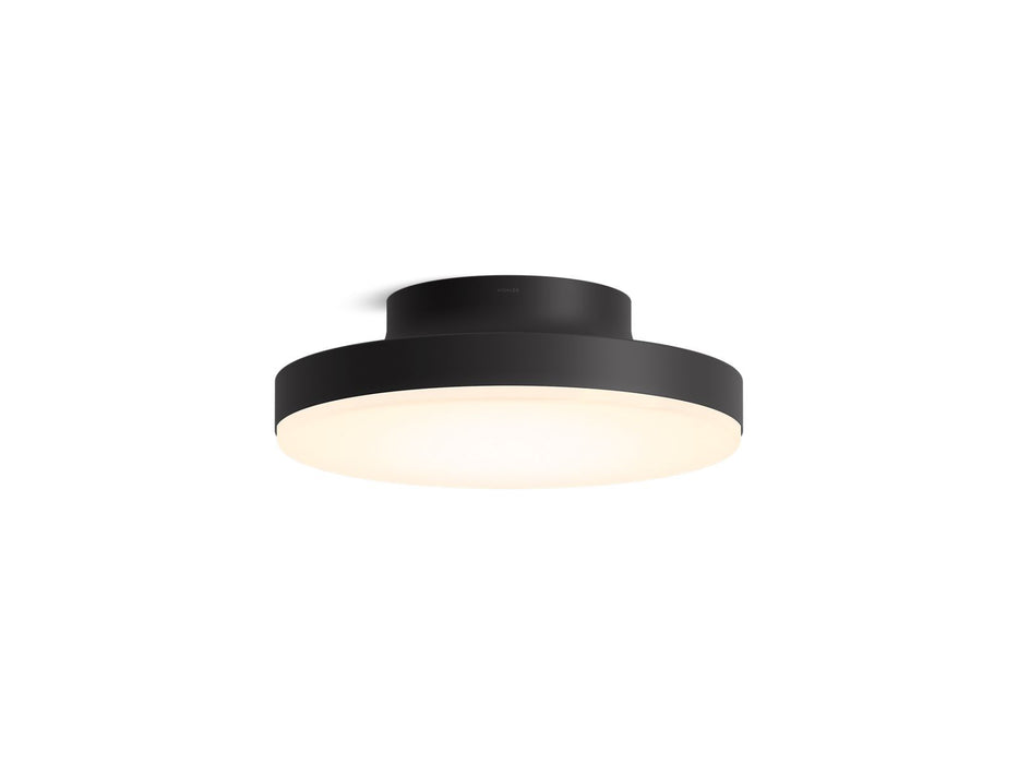 KOHLER K-30624-FMLED Purist 15" flush-mount, matte black - view 2