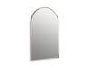 KOHLER K-30637 Essential 24" x 36" arched framed mirror, brushed nickel