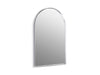 KOHLER K-30637 Essential 24" x 36" arched framed mirror, polished chrome
