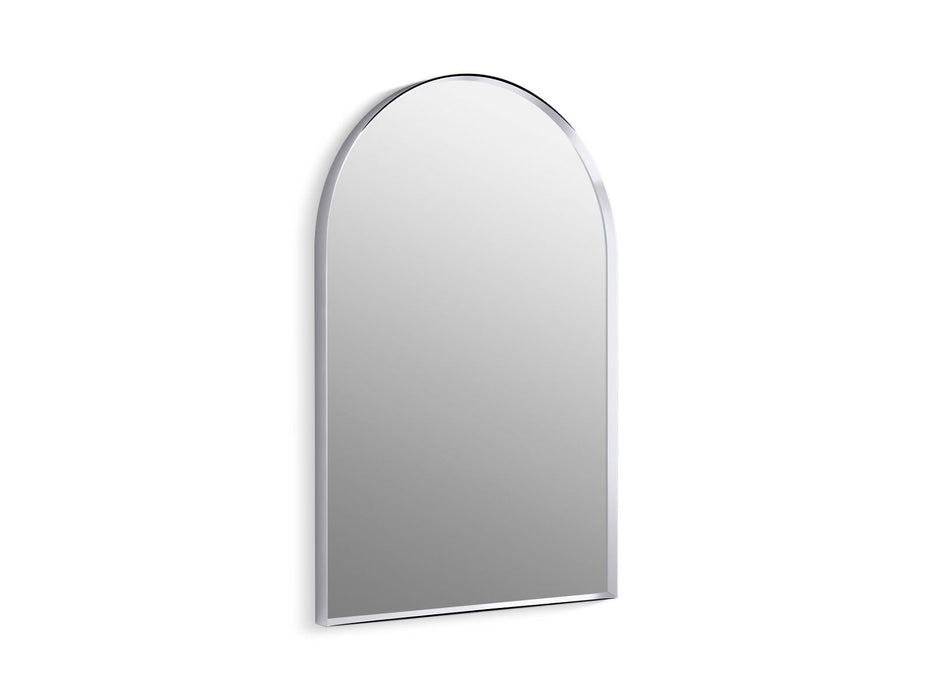 KOHLER K-30637 Essential 24" x 36" arched framed mirror, polished chrome
