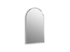 KOHLER K-30638 Essential 20" x 32" arched framed mirror, polished chrome