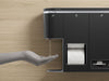 KOHLER K-30666-LWG Clean Haven Hygiene Station with Menstrual Product Dispenser, Left Mount