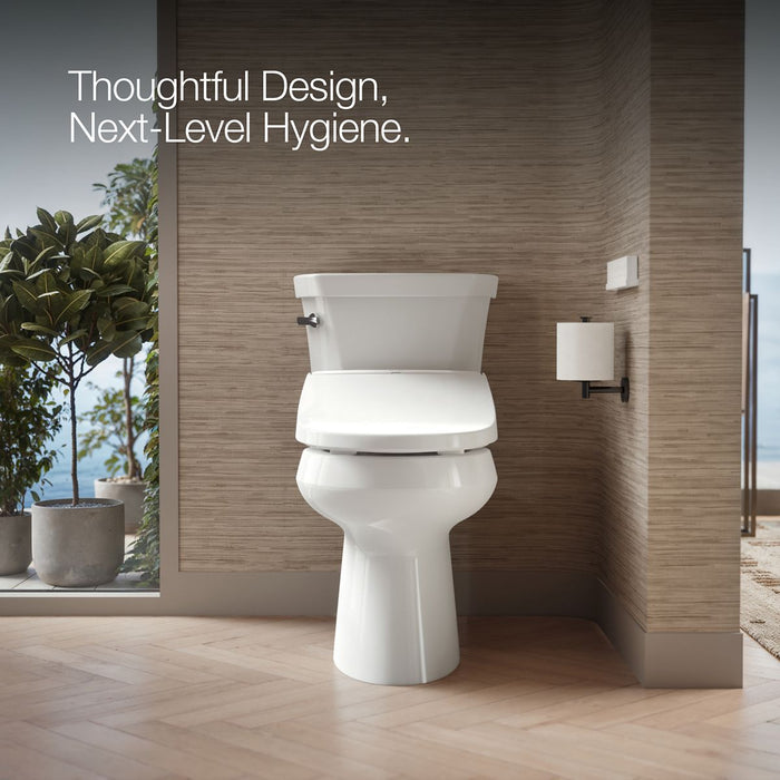 KOHLER K-30804-0 K-30804 PureWash Round-front Bidet Toilet Seat with Remote Control, white - view 4