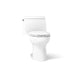 KOHLER K-30811 Santa Rosa One-piece compact elongated 1.6 gpf toilet with Revolution 360 swirl flushing technology, white