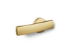 KOHLER K-30919-L Santa Rosa Left-hand trip lever, vibrant brushed moderne brass