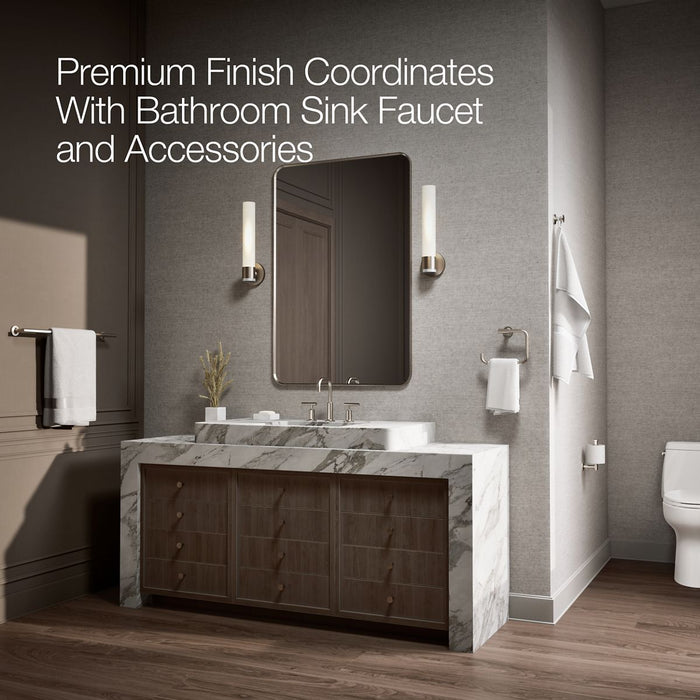 KOHLER K-30919-L Santa Rosa Left-hand trip lever, vibrant brushed nickel - view 3